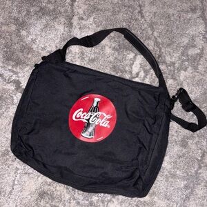 Coca Cola Red and Black Messenger Bag